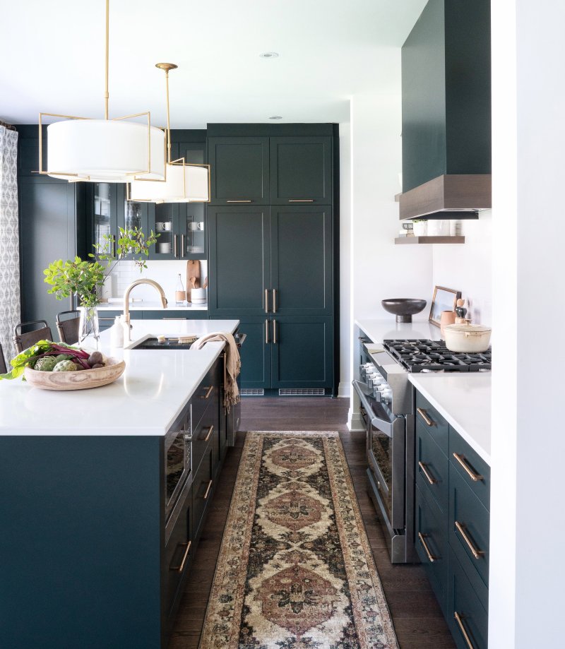 Sherwin Williams Green Kitchen Paint Color Ideas