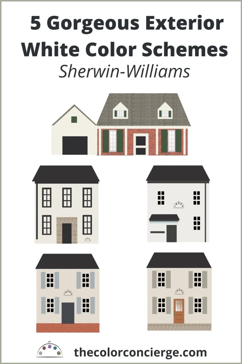 Exterior Paint Colors That Go With White Brick - Paint Color Ideas