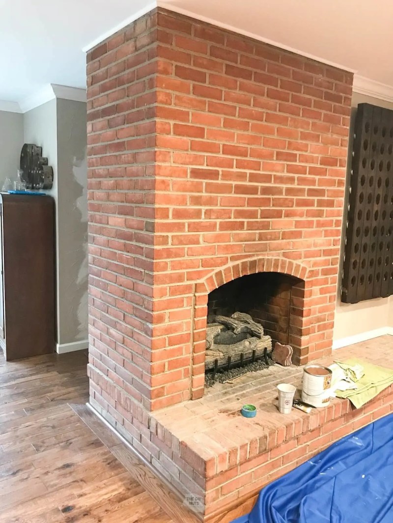 how-to-clean-soot-off-fireplace-brick-paint-color-ideas