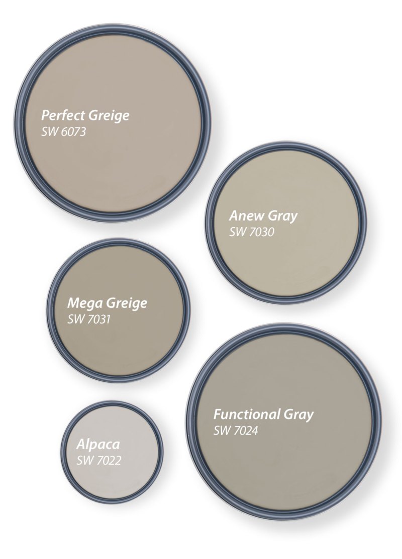 Sherwin Williams Grey With Green Undertones Paint Color Ideas