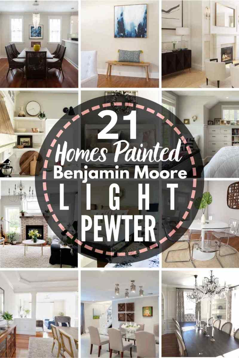 Light Pewter Benjamin Moore Undertones Paint Color Ideas