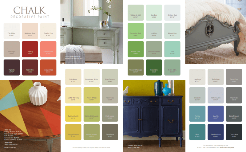 Valspar Exterior Color Chart