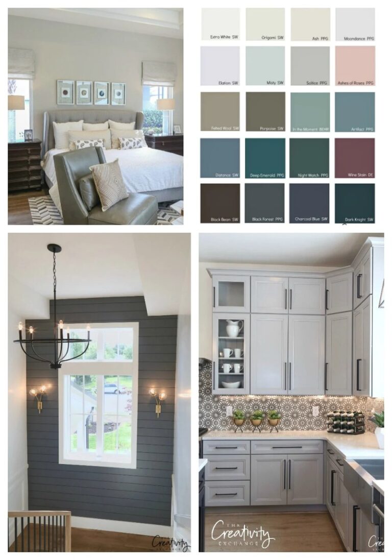 Charcoal Blue Sherwin Williams Paint Color Ideas