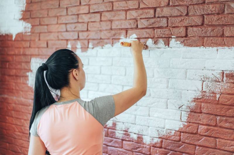 Cost To Whitewash Brick House Paint Color Ideas
