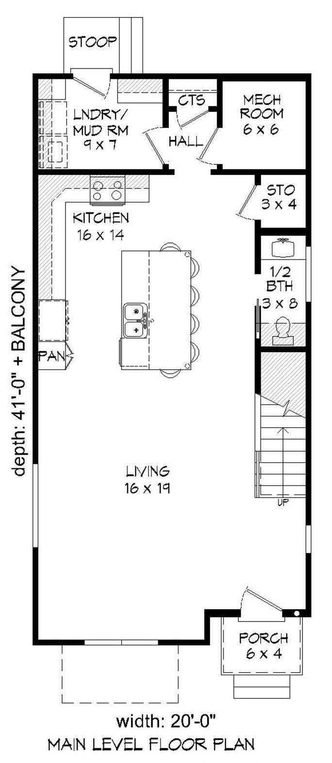 16 X 30 House Floor Plans - Paint Color Ideas