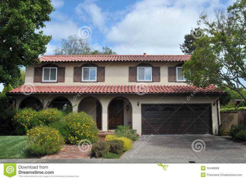 Red Roof House Color Schemes Paint Color Ideas