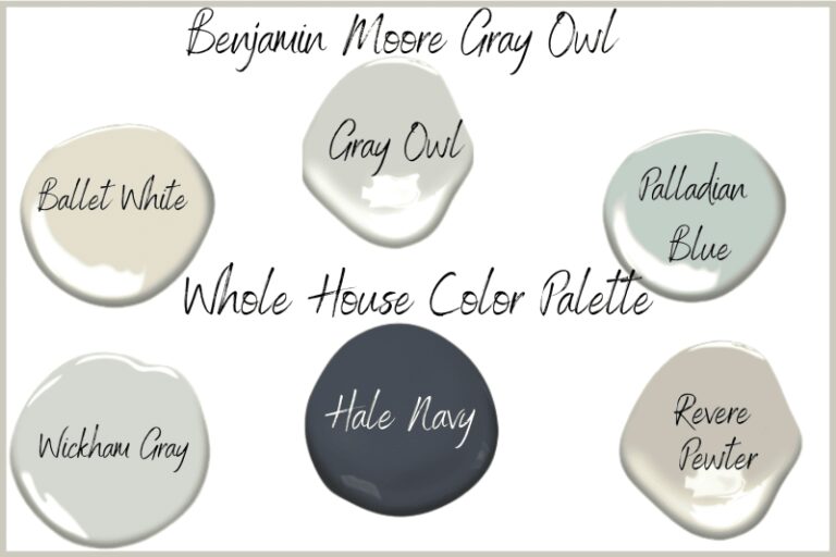 Benjamin Moore Classic Gray Undertones Paint Color Ideas
