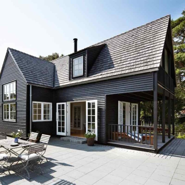 Dark Grey Exterior Paint