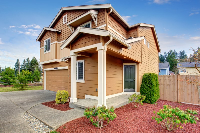 Exterior Paint With Brown Roof Paint Color Ideas