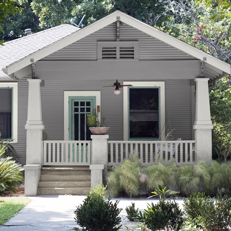 Popular Grey Exterior Paint Colors - Paint Color Ideas