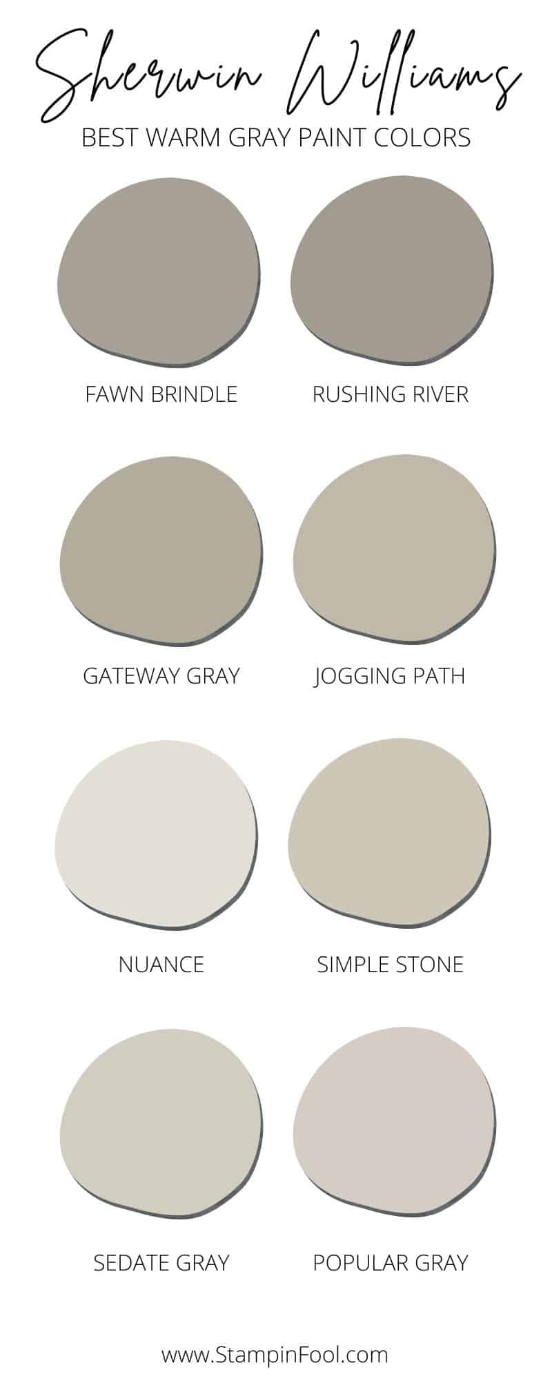 Sherwin Williams Perfect Greige Paint - Paint Color Ideas