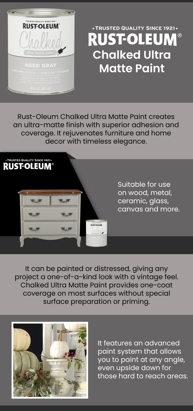 Rustoleum Chalked Spray Paint Aged Gray Paint Color Ideas