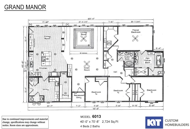 Two Bedroom Single Wide Mobile Home Floor Plans - Paint Color Ideas