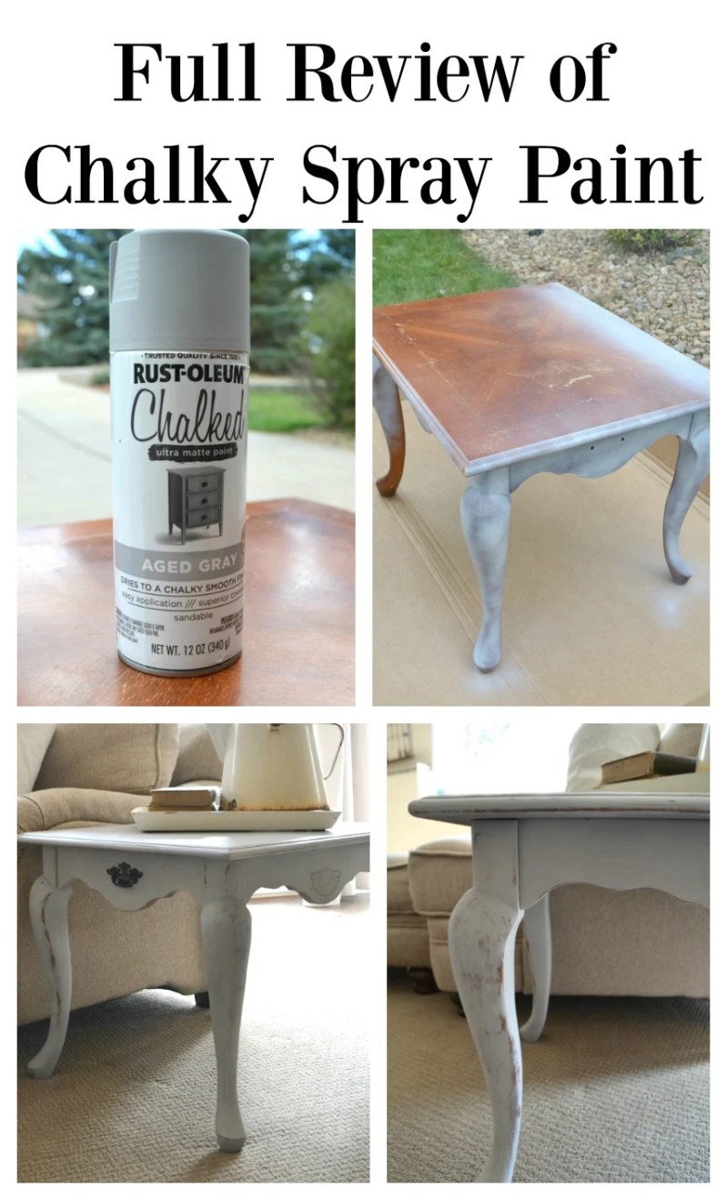 Rustoleum Aged Gray Chalk Spray Paint - Paint Color Ideas