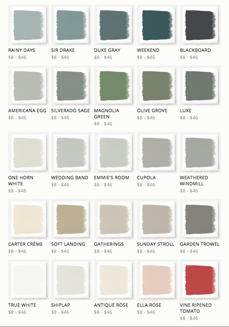 Paint Colors That Joanna Gaines Uses - Paint Color Ideas