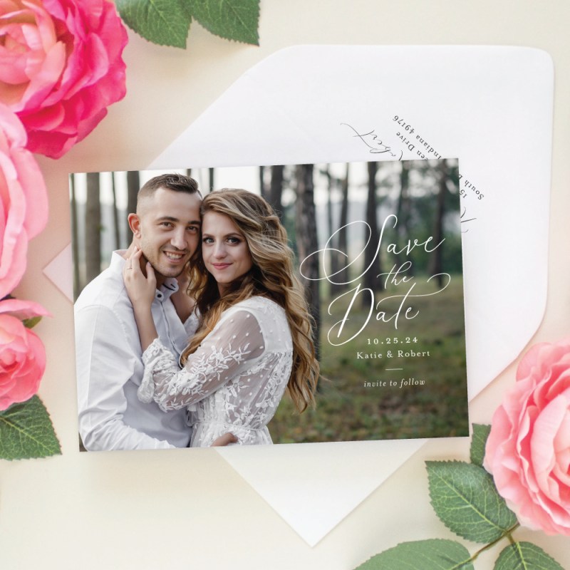 Evite Wedding Save The Date - Paint Color Ideas